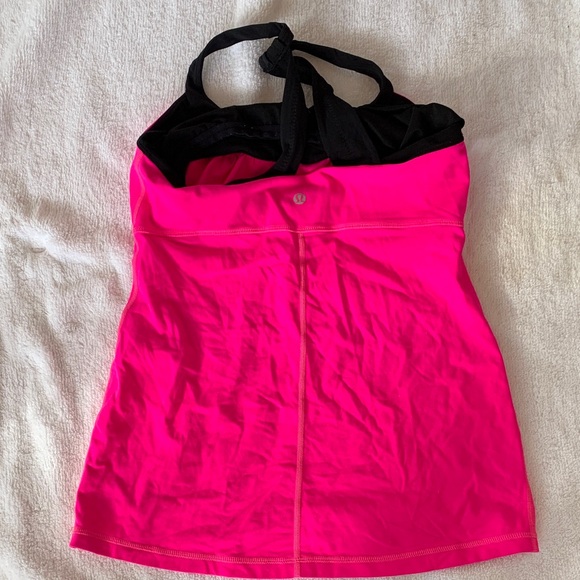 lululemon athletica Pink and Black Tank Top - Picture 2 of 3